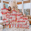 Matching Family Christmas Pajamas – Nordic Reindeer Holiday Set for Dad, Mom, Kids & Baby