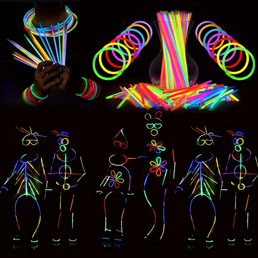 Ultimate Glow Party Kit – 168 Pieces with LED Glasses, Foam Glow Sticks, Finger Lights & Glow Sticks