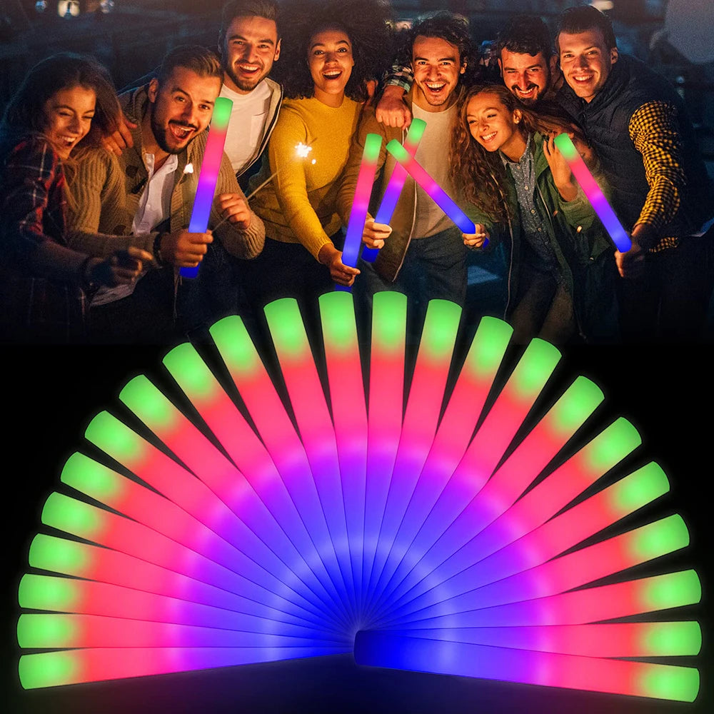 Ultimate Glow Party Kit – 168 Pieces with LED Glasses, Foam Glow Sticks, Finger Lights & Glow Sticks