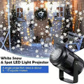 Christmas Snowflake Projector Light – LED Outdoor Holiday Decoration